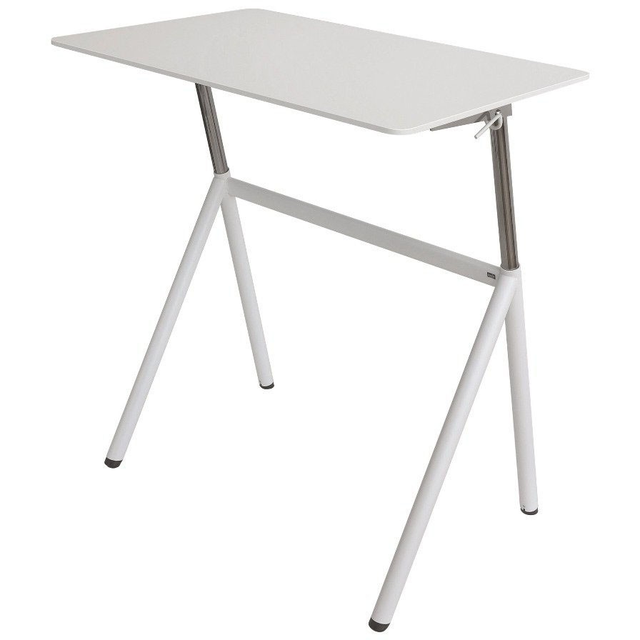 StandUp Desk manuelt hæve-sænkebord 62x96 cm hvid