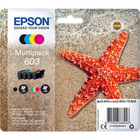 Epson 603 C13T03A94020 multipack (B/C/M/Y) blækpatron