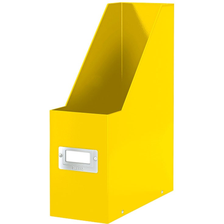 Leitz Click & Store tidsskriftsamler A4 i farven gul