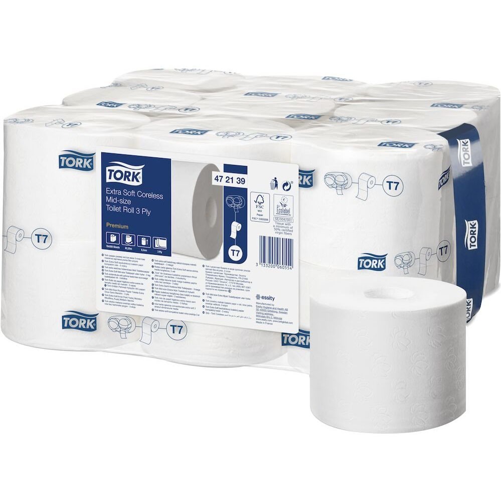 Tork Premium T7 3lags toiletpapir 18 ruller