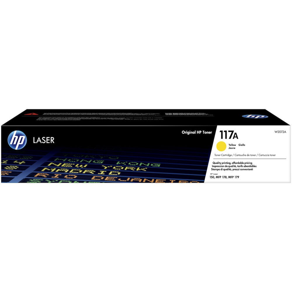 HP W2072A toner yellow 117A 700 sider