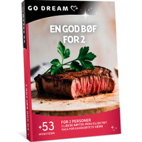 GoDream gavekort bøf for 2