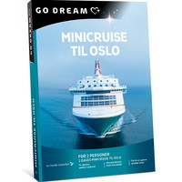 GoDream gavekort minicruise til Oslo