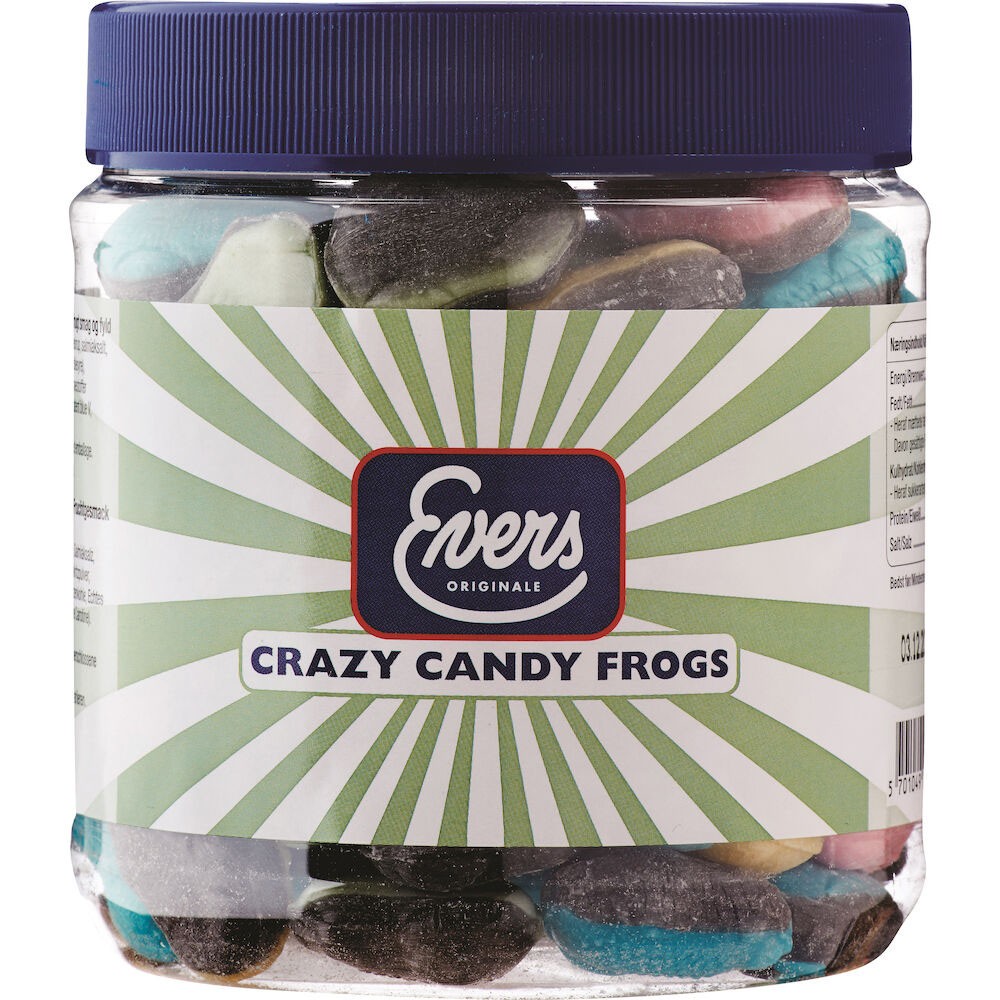 Evers bolcher Crazy Frogs ds/0,8 kg
