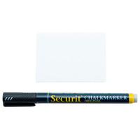 Securit A8 hvid kridttavle 20 stk