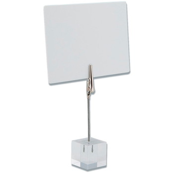 Securit skilteholder med klemme 6 stk