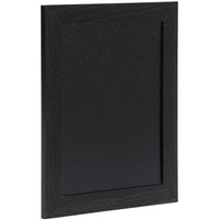 Securit Woody chalkboard 24x20x1cm sort