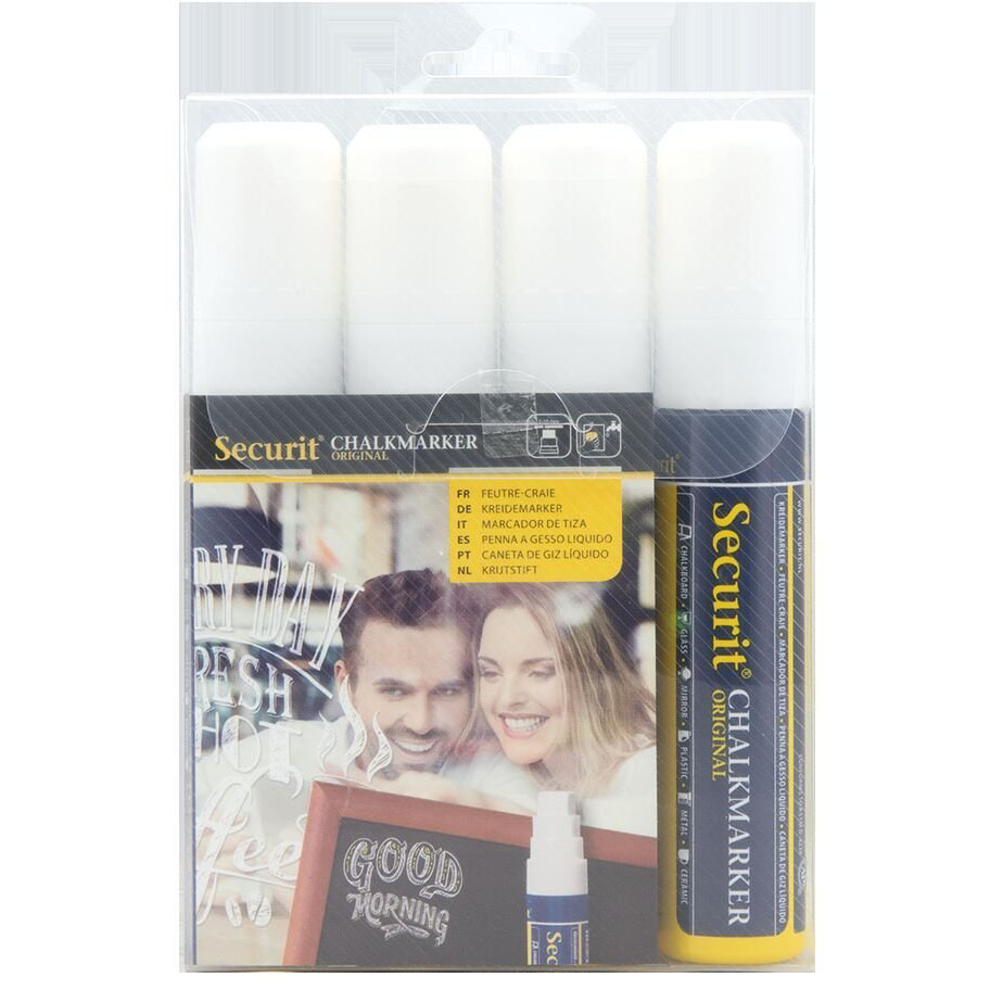 Securit kridtmarker 7-15mm 4stk