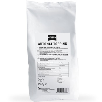 Gevalia mælkepulver/topping 1000g
