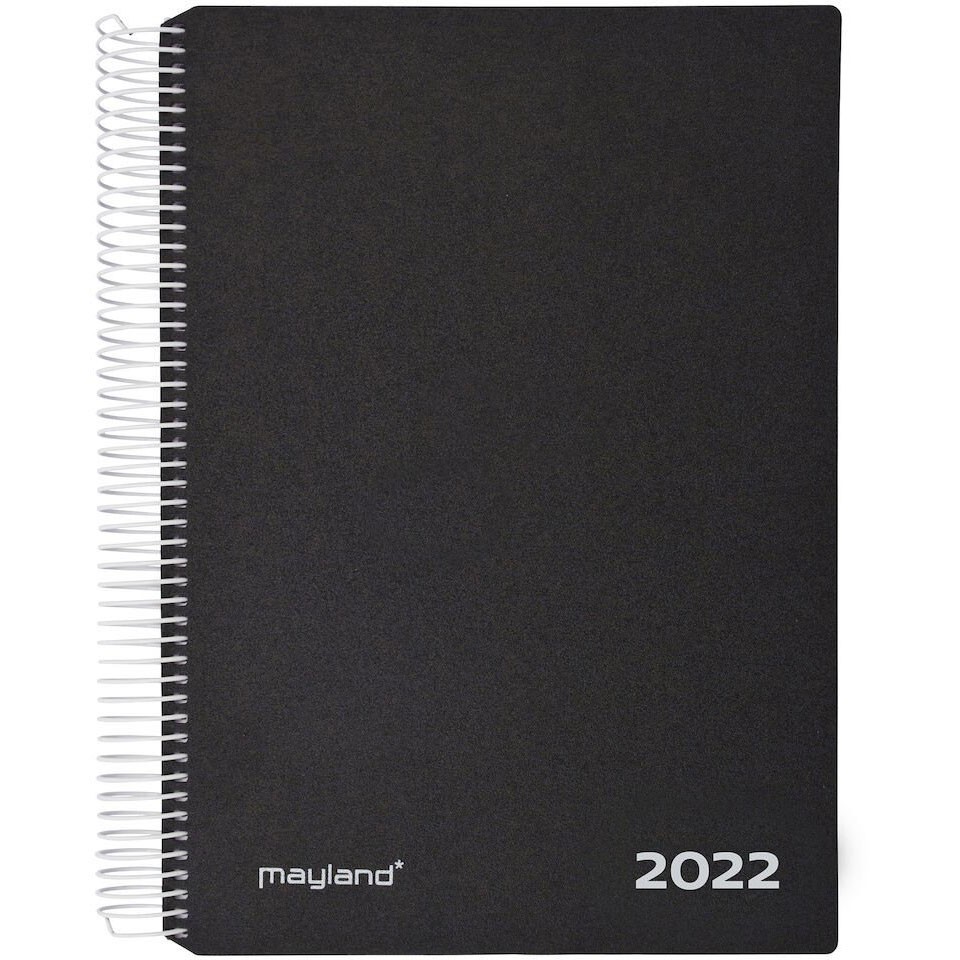 Mayland 22218000 timekalender i sort