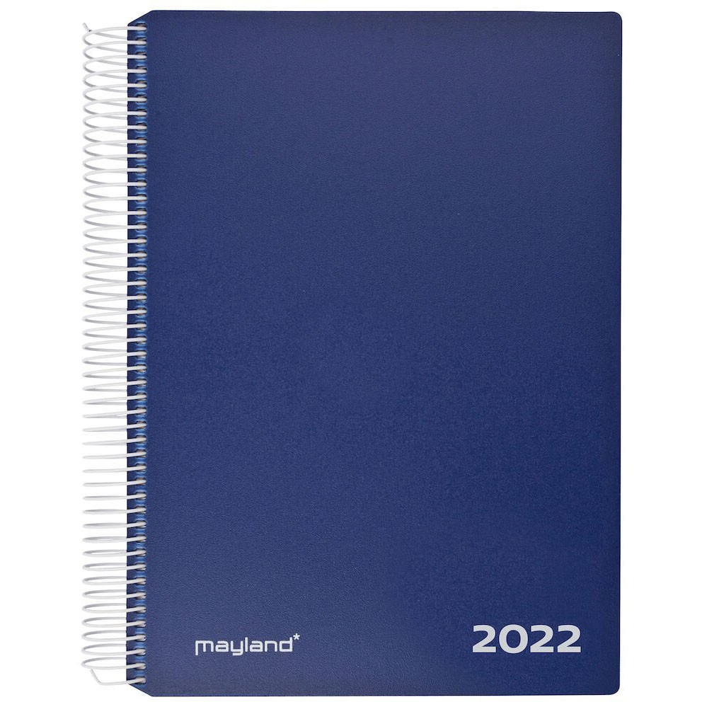 Mayland 2022 22218020 timekalender blå