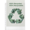 Esselte Recycled plastlomme A4 100my 50stk