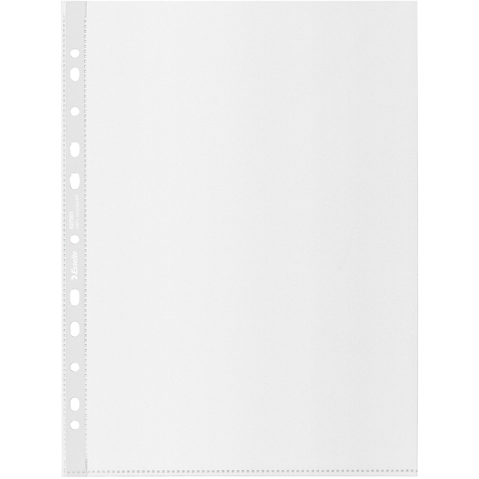 Esselte Recycled plastlomme A4 100my 50stk