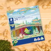 Staedtler Noris Colour 187 farveblyanter 24stk