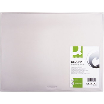 Q-connect skriveunderlag 40x53cm mat