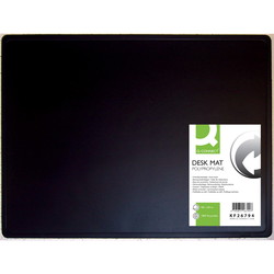 Q-connect skriveunderlag 40x53cm sort