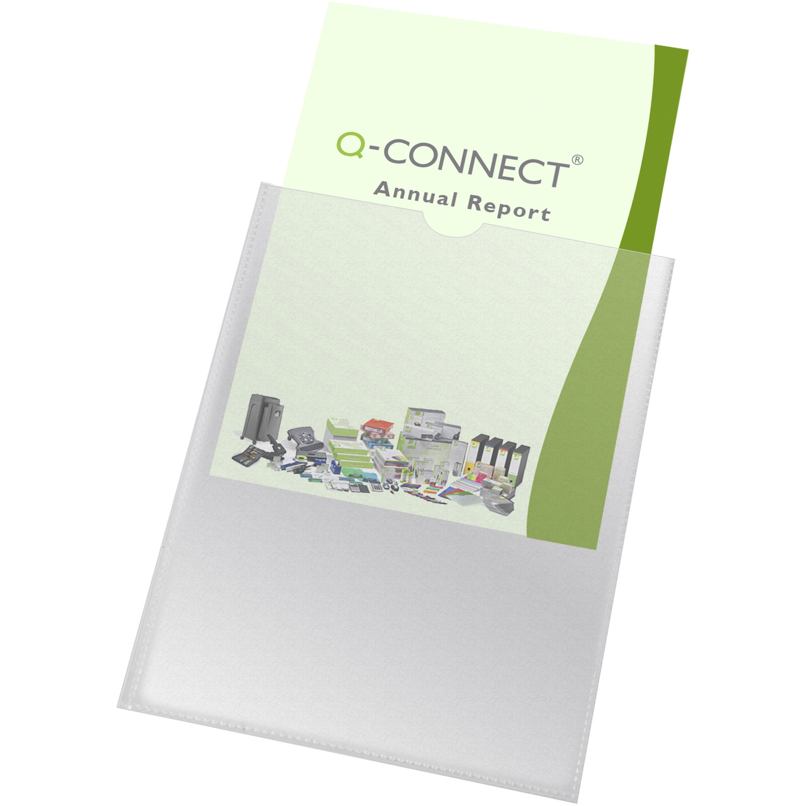 Q-connect plastetui A4 150my 25stk