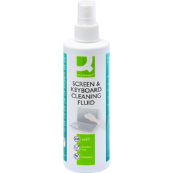 Q-connect laptop rensevæske 250 ml