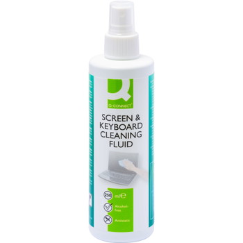 Q-connect laptop rensevæske 250 ml