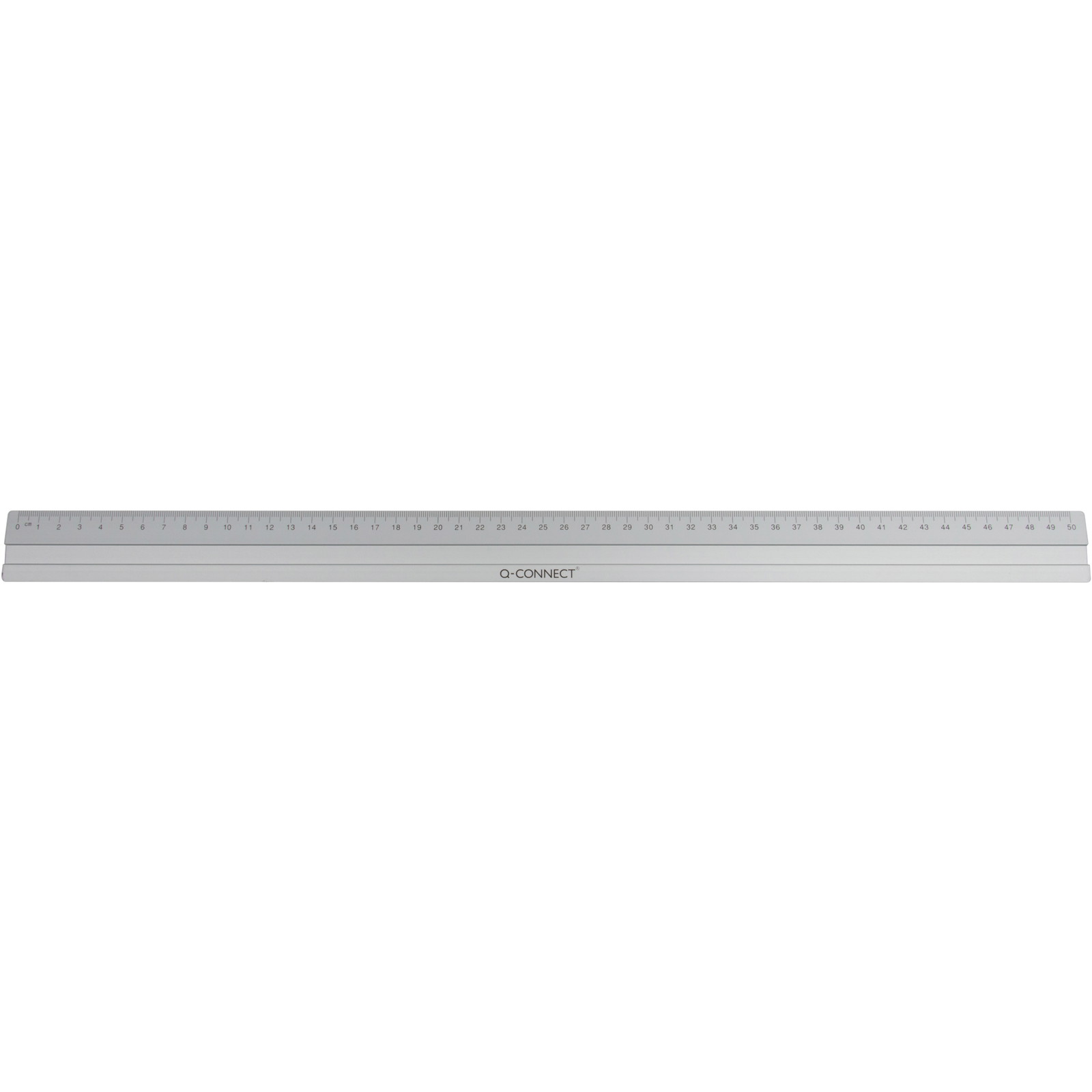 Q-connect 50 cm aluminiumslineal