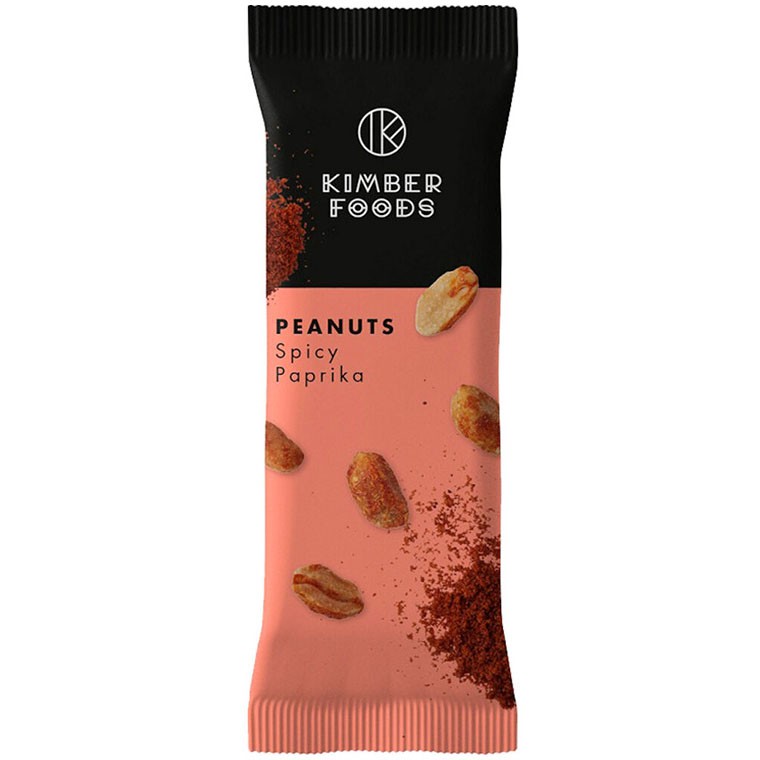 Kimber Foods peanuts med spicy paprika 15 g