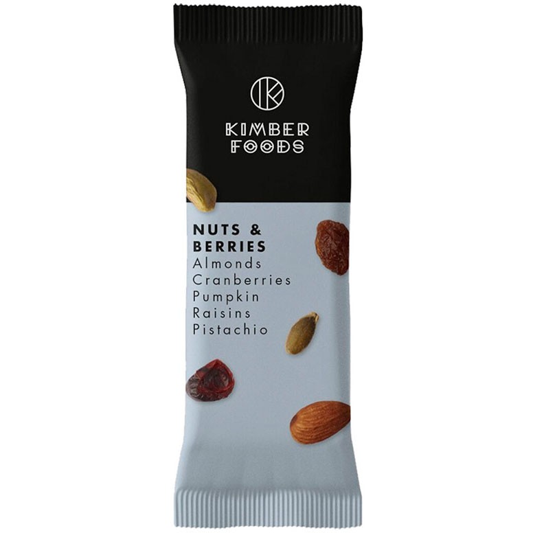 Kimber Foods Nuts & Berries nøddemix 20g