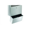 Durable askebæger 4L 310x107x450mm sølv