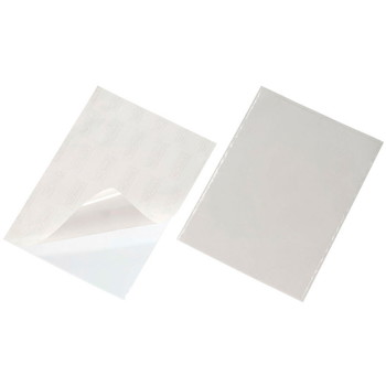 Durable Pocketfix plastlomme A4 klar 25stk