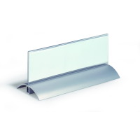 Durable Presenter bordskilt 61x210mm 2stk