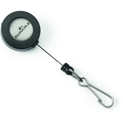 Durable yoyo-holder m/krog 80 cm antracit 10 stk