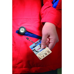 Durable yoyo-holder m/krog 80 cm antracit 10 stk