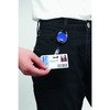 Durable Style yoyo-holder 80cm trykknap blå 10stk