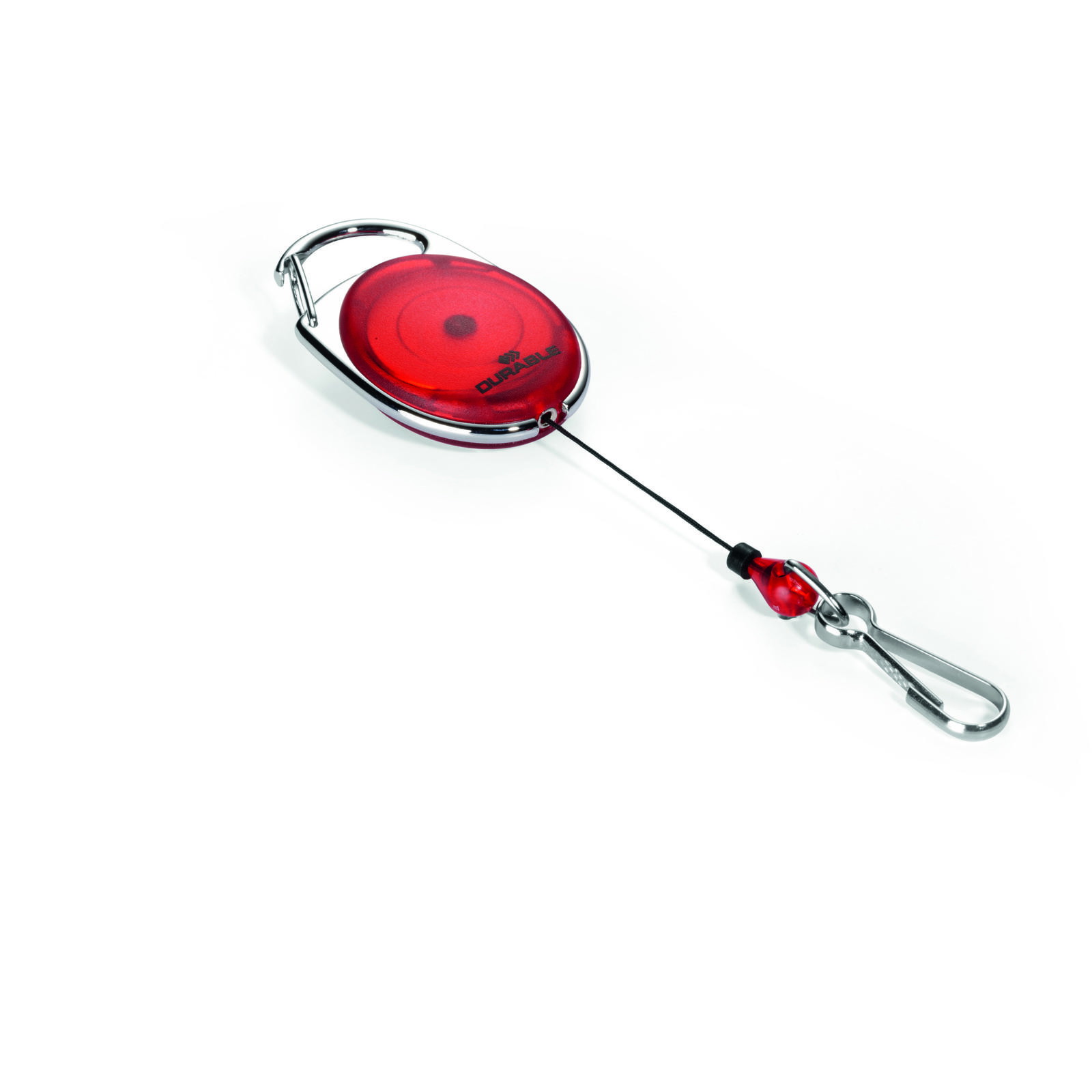 5 x Durable Style yoyo-holder 80cm metalkrog rød