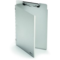 Durable clipboard med forside A4 sølv 