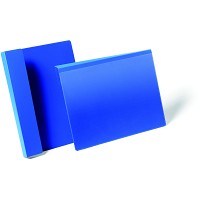 Durable hængende lagerlomme A4 tværformat blå