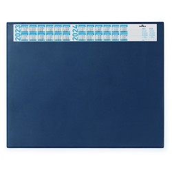 Durable skriveunderlag m/årskalender 52x65 cm mørkeblå