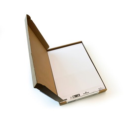 Durable Visitor navneskilt 86x97mm hvid 100ark