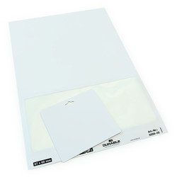 Durable Visitor navneskilt 86x97mm hvid 100ark