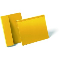 Durable A5 hængende lagerlomme gul