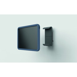 Durable Wall XL tabletholder 7"-13" sølv