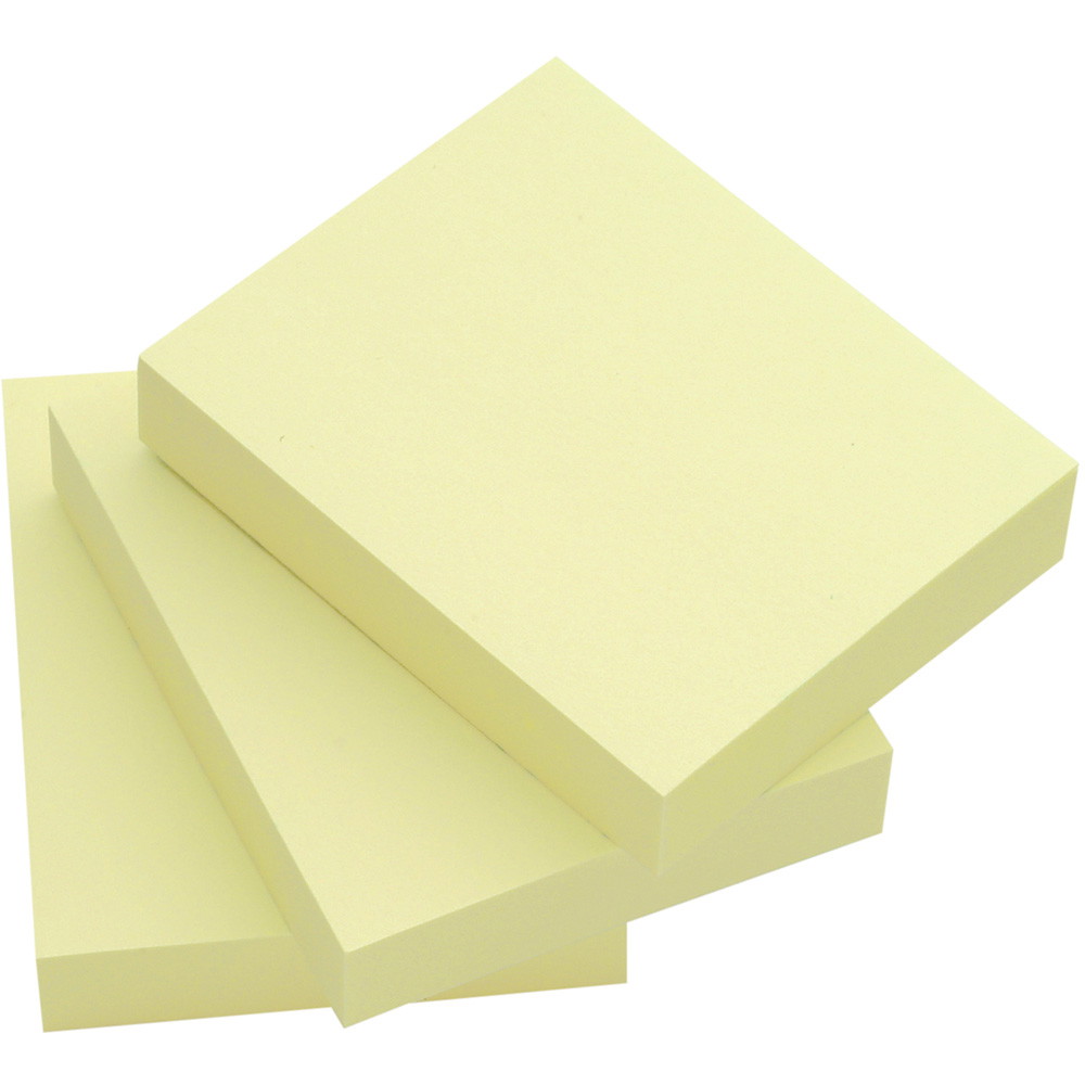 Q-connect notes 38x51mm gul 12blk