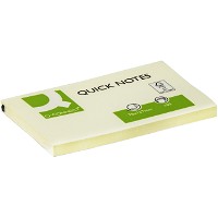 Q-connect notes 76 x 127 mm i gul