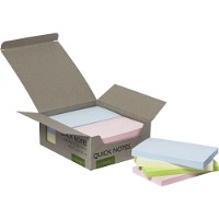 Q-connect Recycled 76 x 127 mm flerfarvet notes