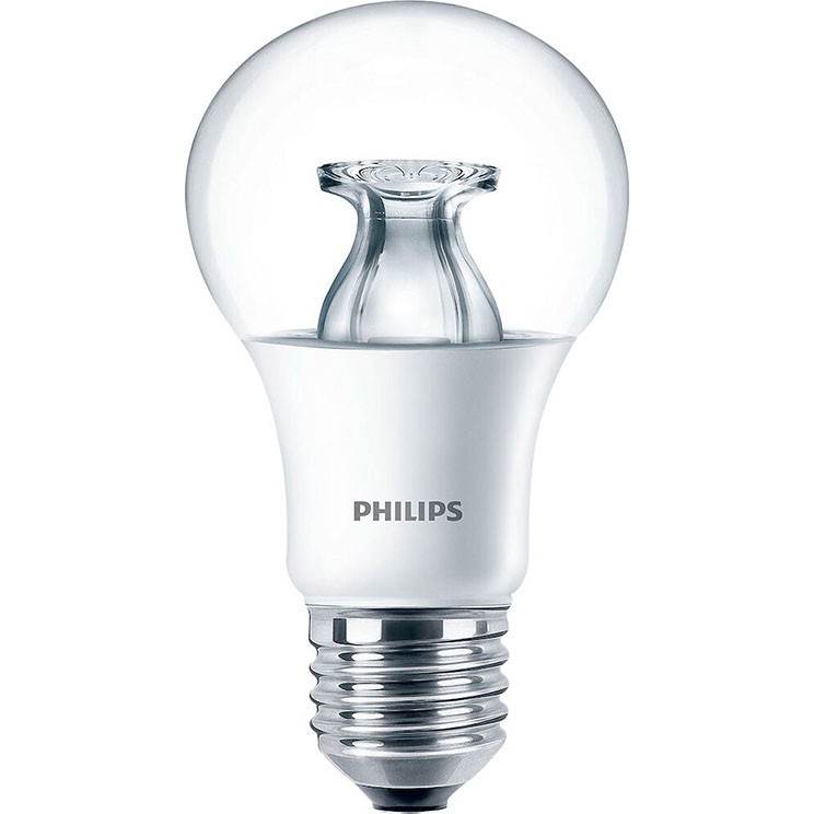 Philips LED Master pære klar dæmpbar E27 9W (60W)