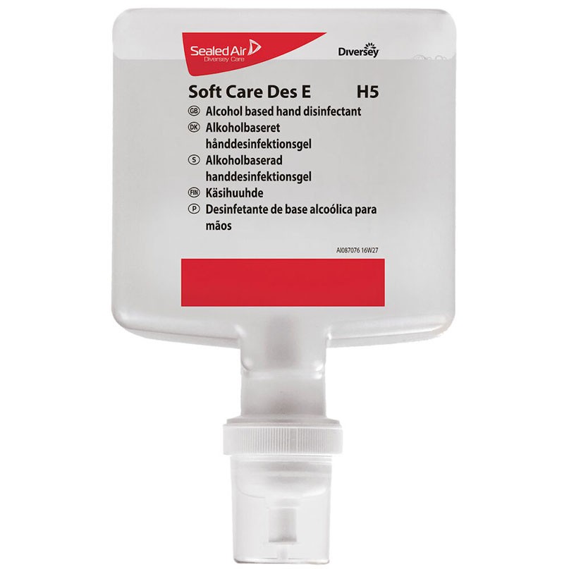 Diversey Soft Care hånddesinfe Fl/1300 ml gel