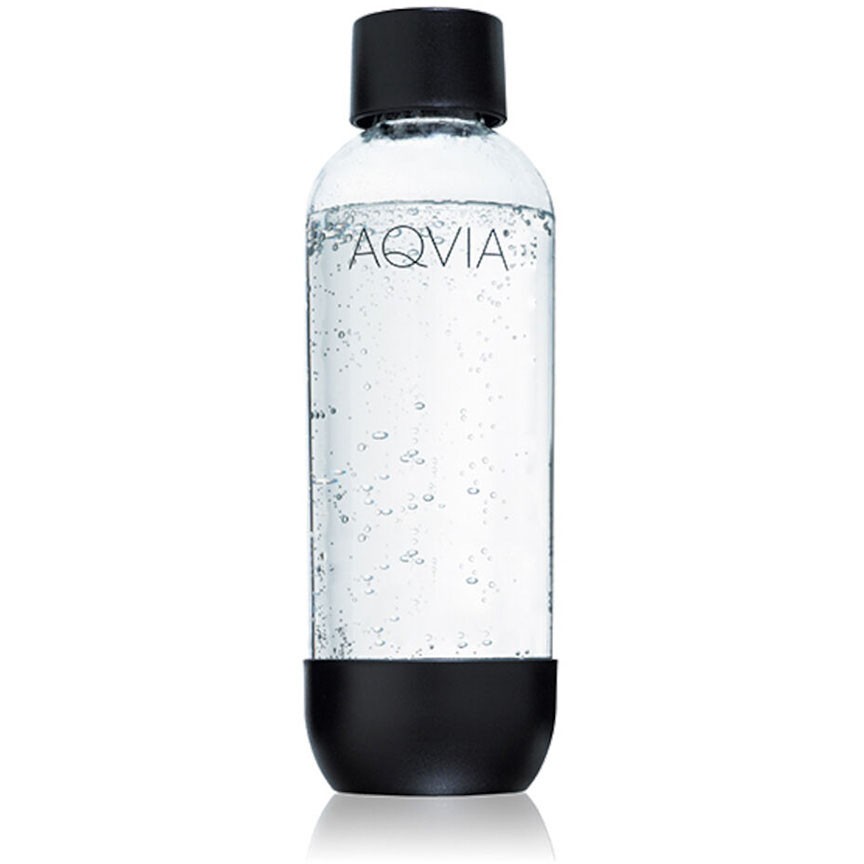 AQVIA PET flaske Sort 1000ml