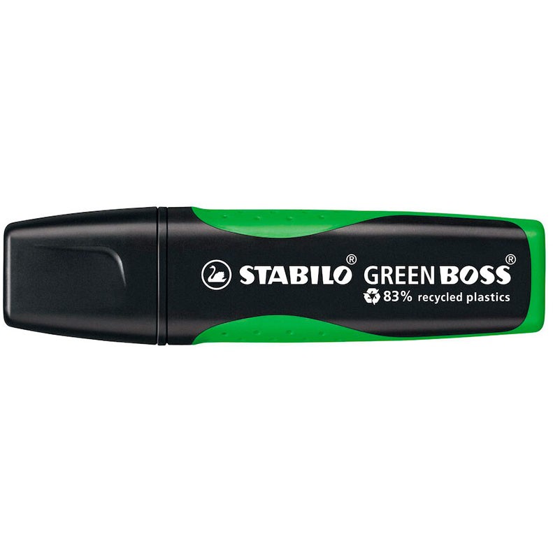 Stabilo GreenBoss Executive tekstmarker grøn