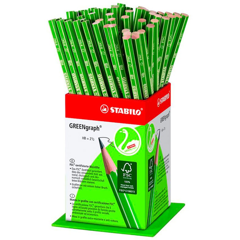 Stabilo GREENgraph blyanter grøn
