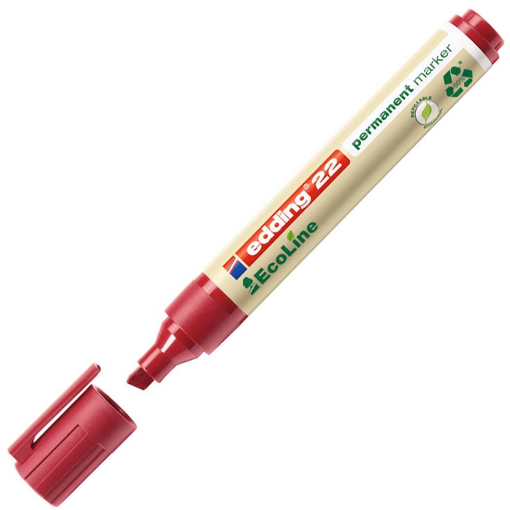 Edding EcoLine permanent marker 1-5mm rød