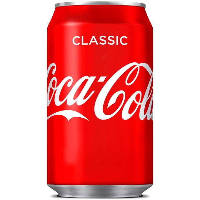 Coca Cola Classic 33 cl dåse inkl a-pant